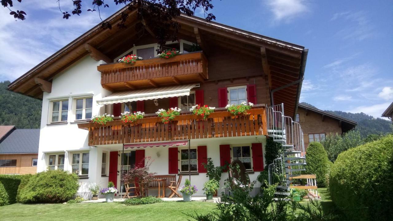 Ferienwohnung Annele Hittisau Exterior photo